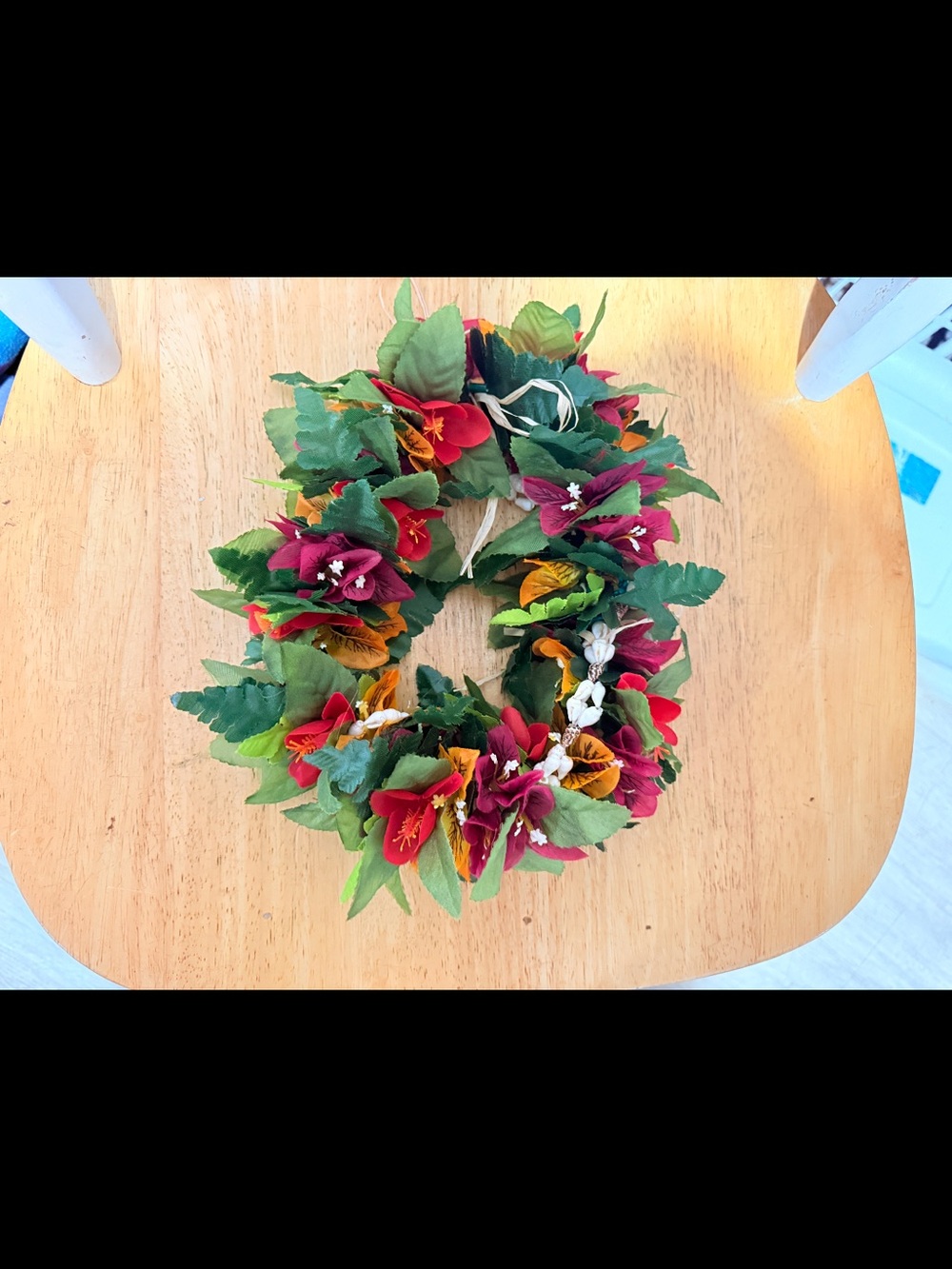 Custom made lei po'o